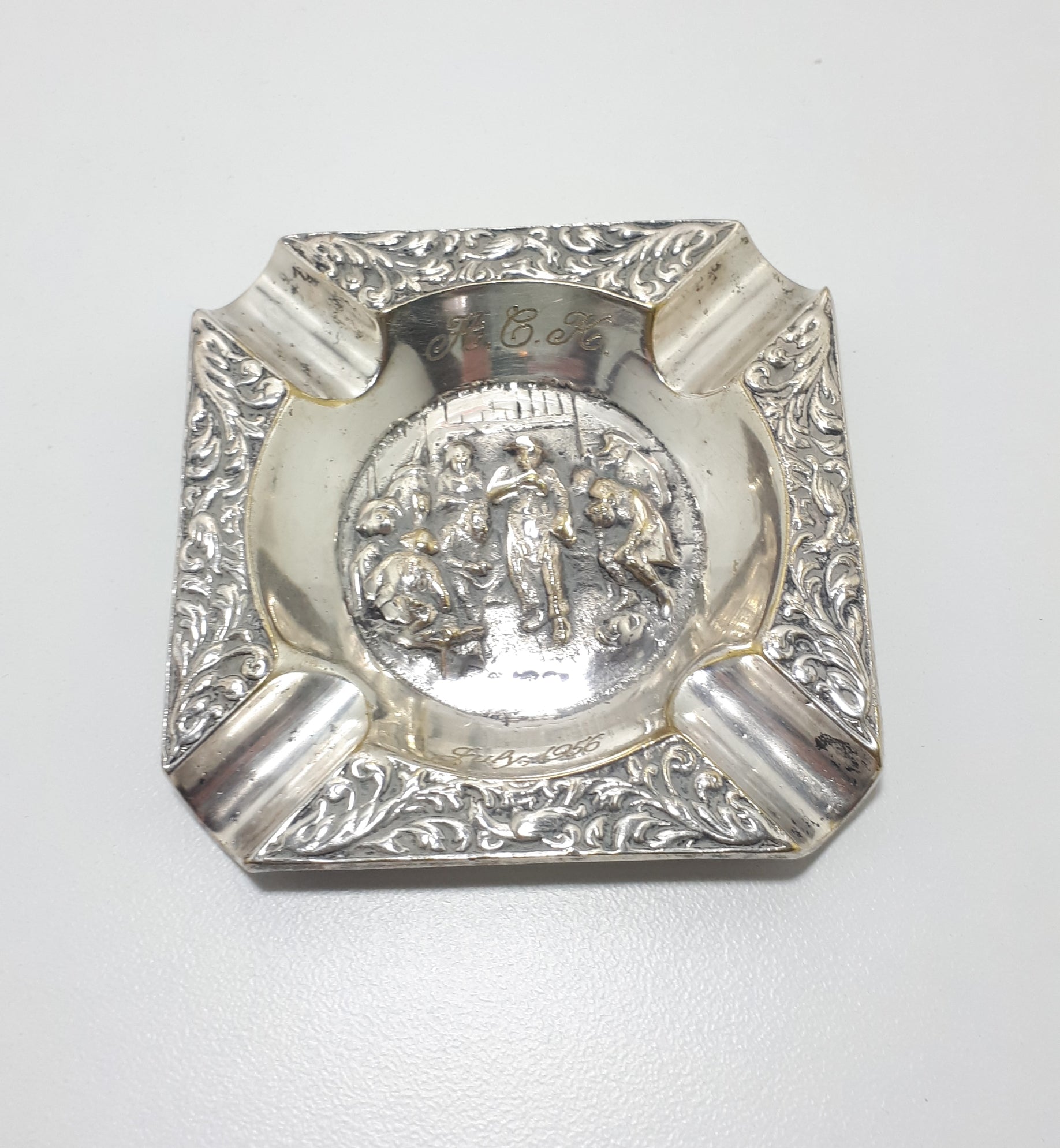 1950’s Vintage Silver Plated Ashtray