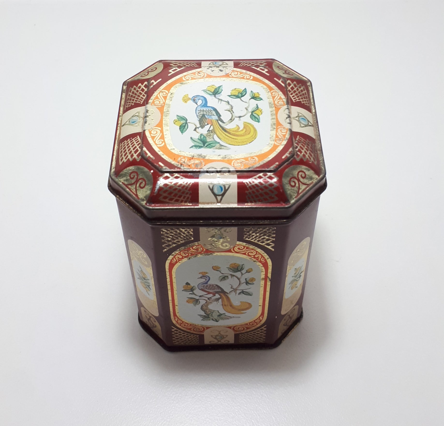 Collectable Vintage Tin – Birds Of Paradise