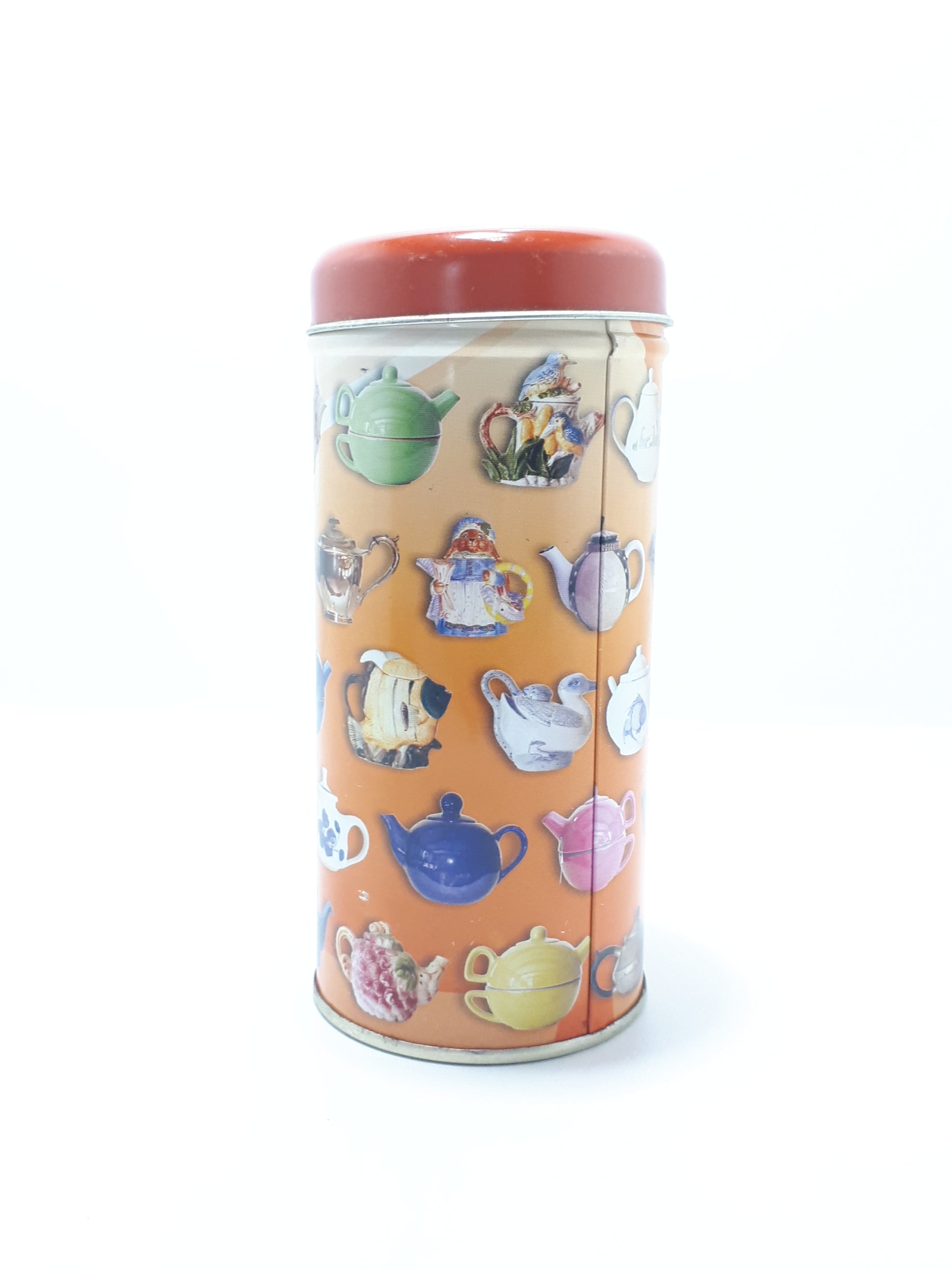 Collectable Contemporary Round Rooibos Tin – Tea Pot Decoration