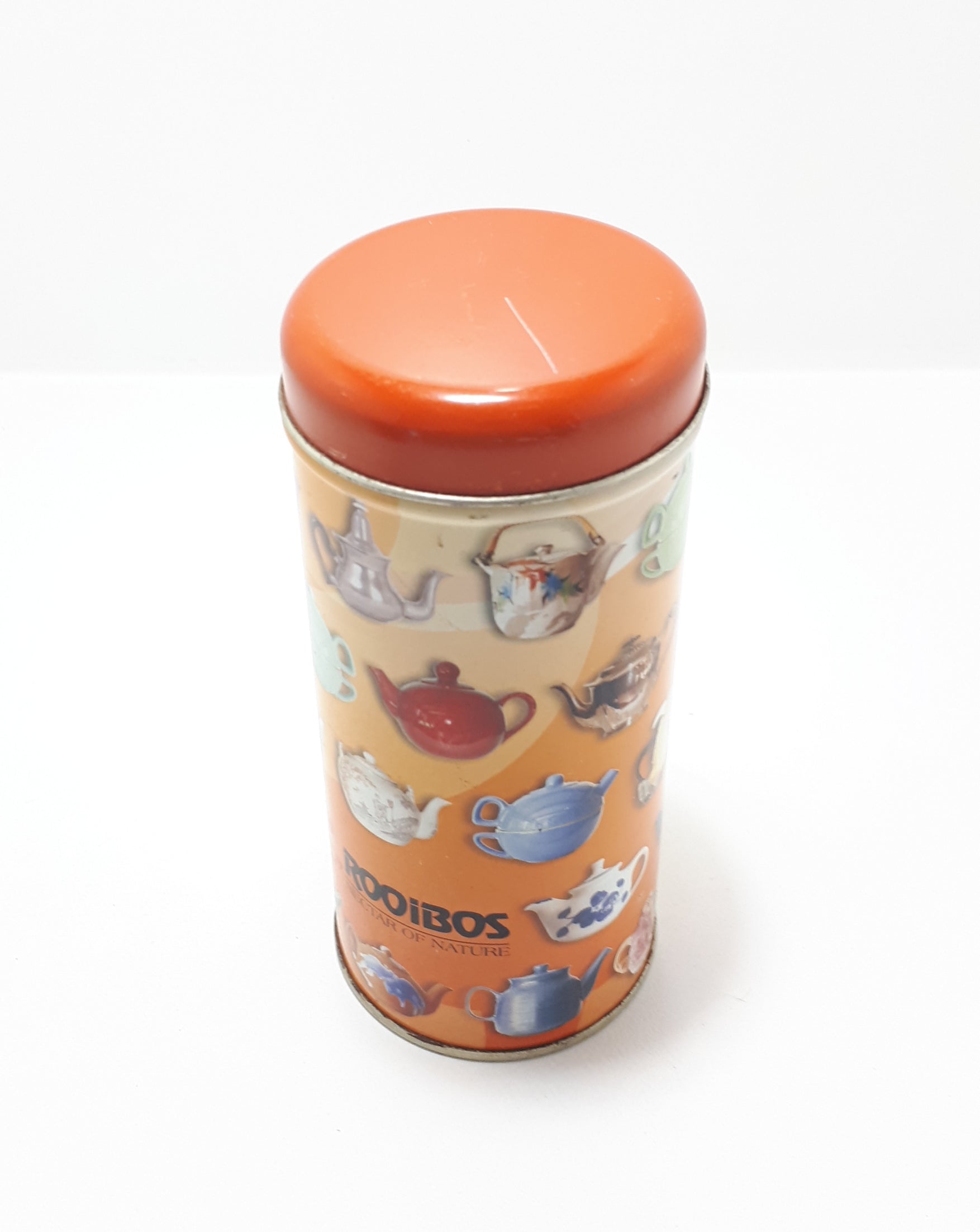 Collectable Contemporary Round Rooibos Tin – Tea Pot Decoration