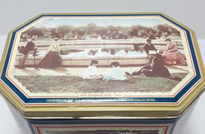 Collectable Vintage Woolworths Tea Tin With Antique South African Imagery