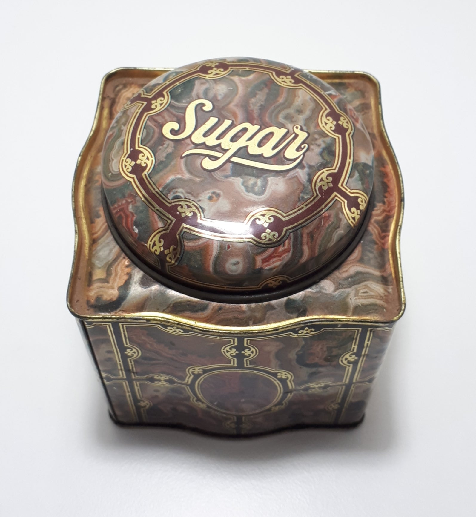 Collectable Vintage Sugar Tin