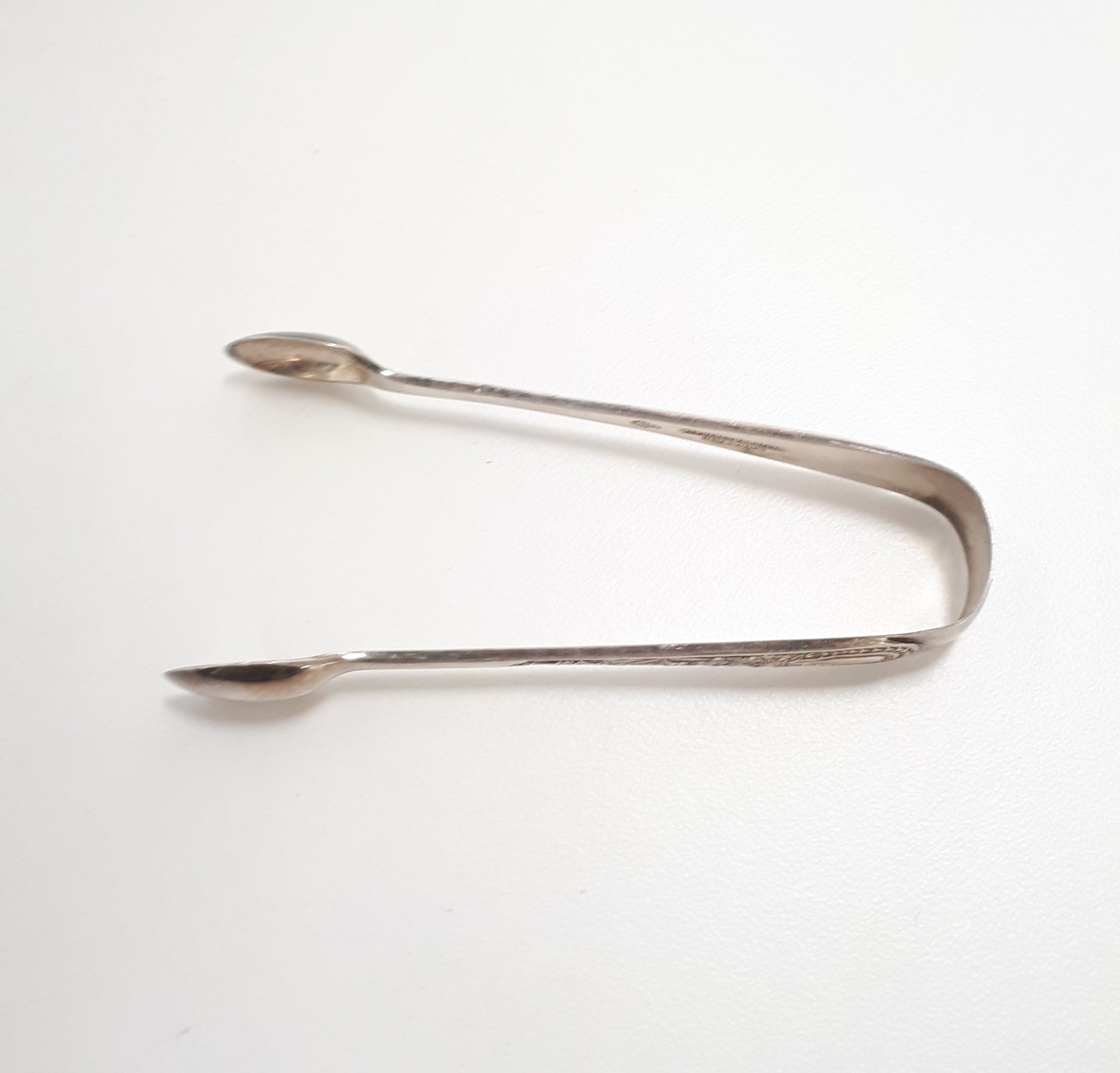 Antique McPherson Brothers, Glasgow, Silver Plated Sugar Tongs