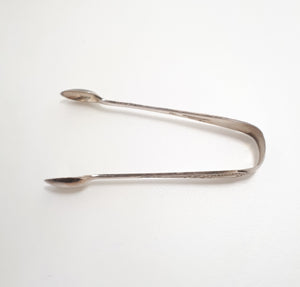 Antique McPherson Brothers, Glasgow, Silver Plated Sugar Tongs