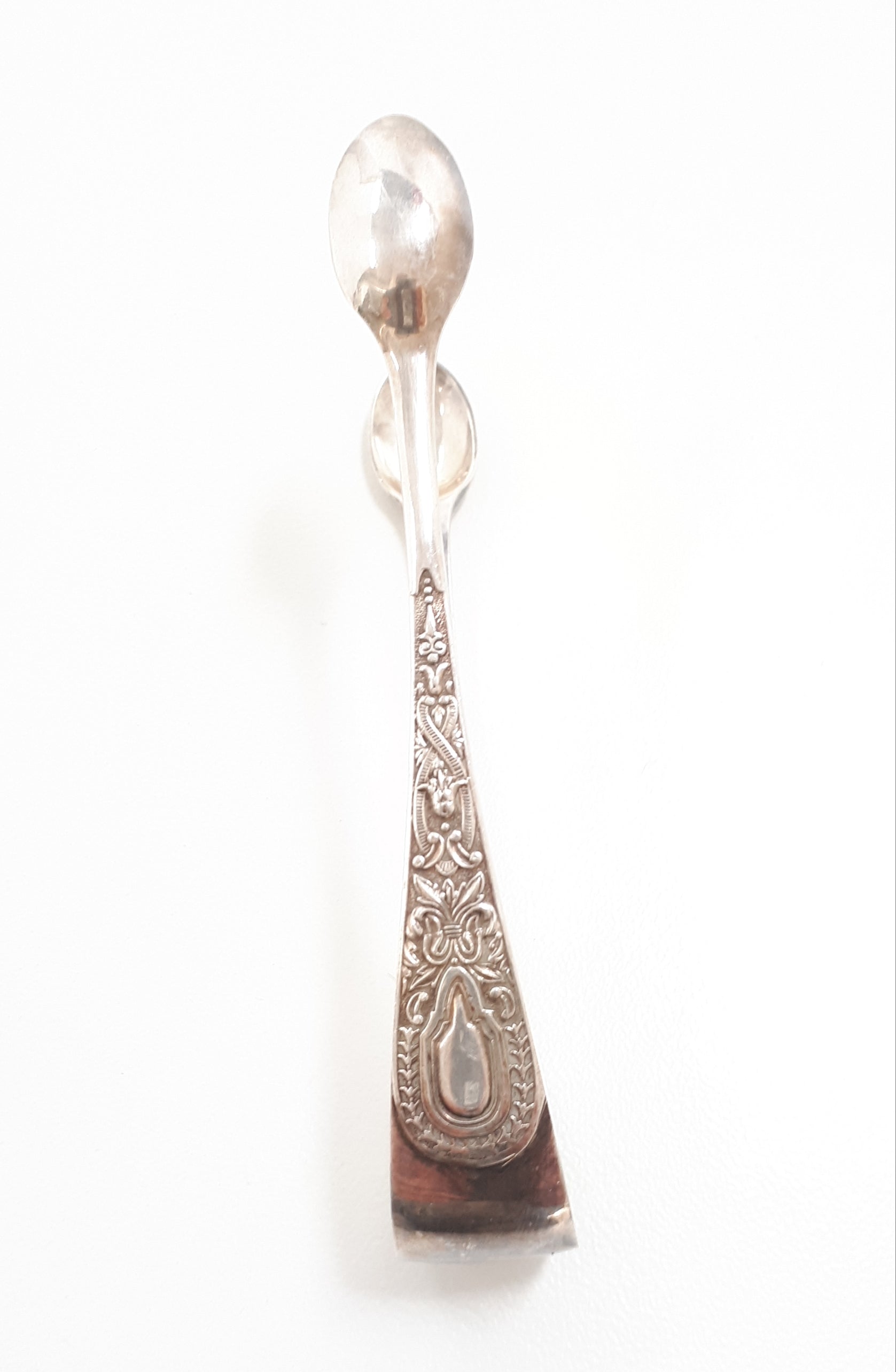 Antique McPherson Brothers, Glasgow, Silver Plated Sugar Tongs