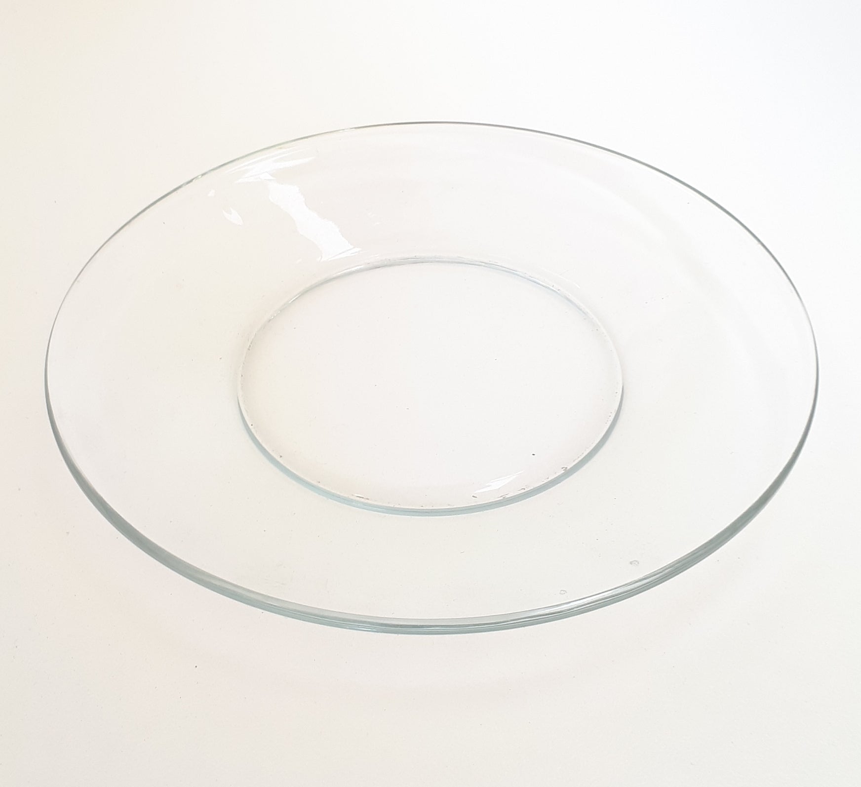 Vintage Clear Glass Salad Plate