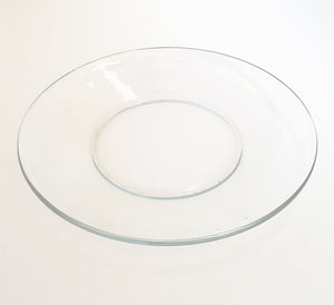 Vintage Clear Glass Salad Plate