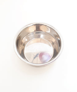 Vintage Stainless Steel Open Sugar Bowl