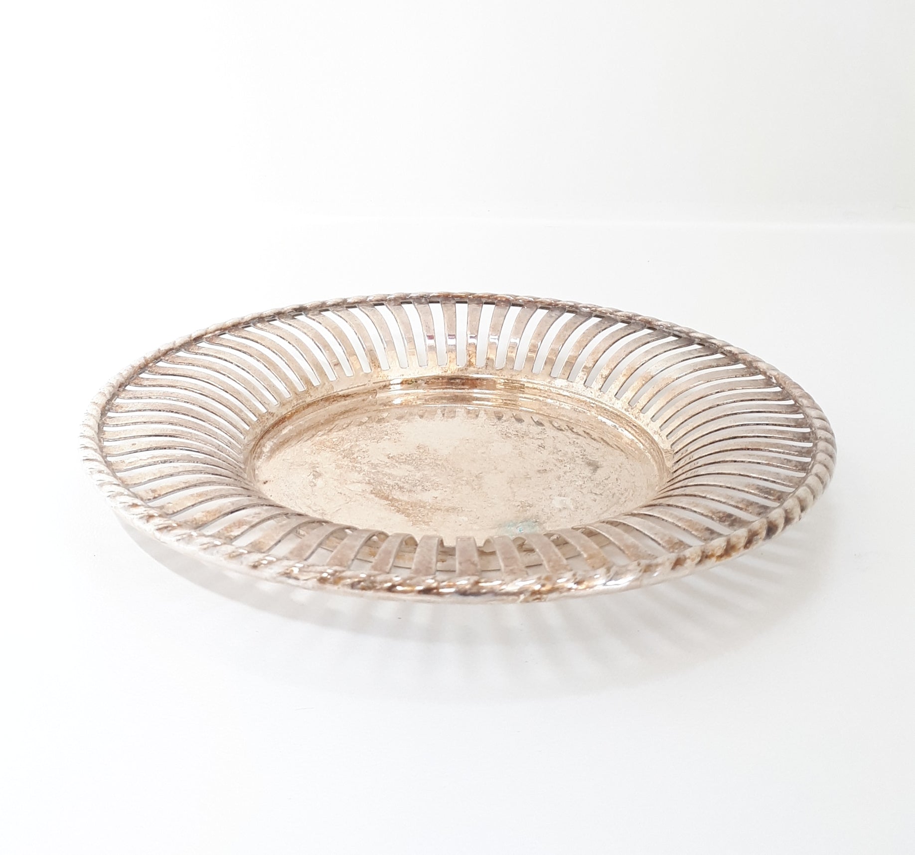 Vintage Silver Plated Bottle Coaster