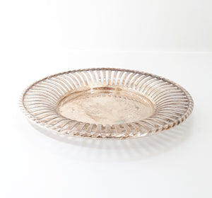 Vintage Silver Plated Bottle Coaster