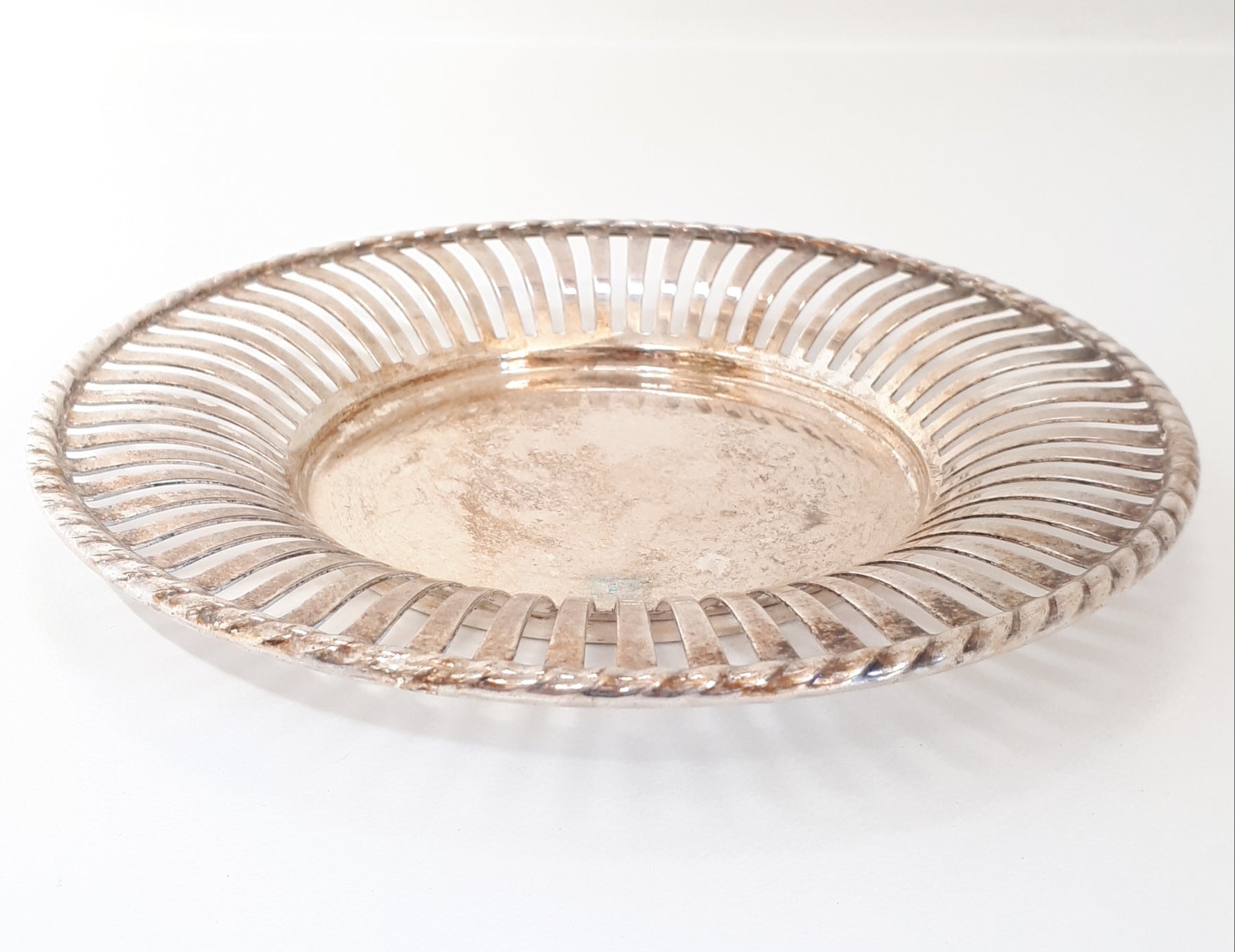 Vintage Silver Plated Bottle Coaster