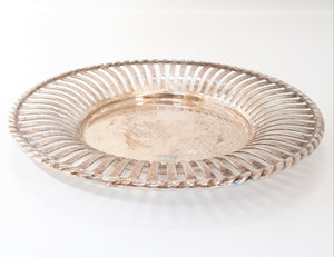 Vintage Silver Plated Bottle Coaster