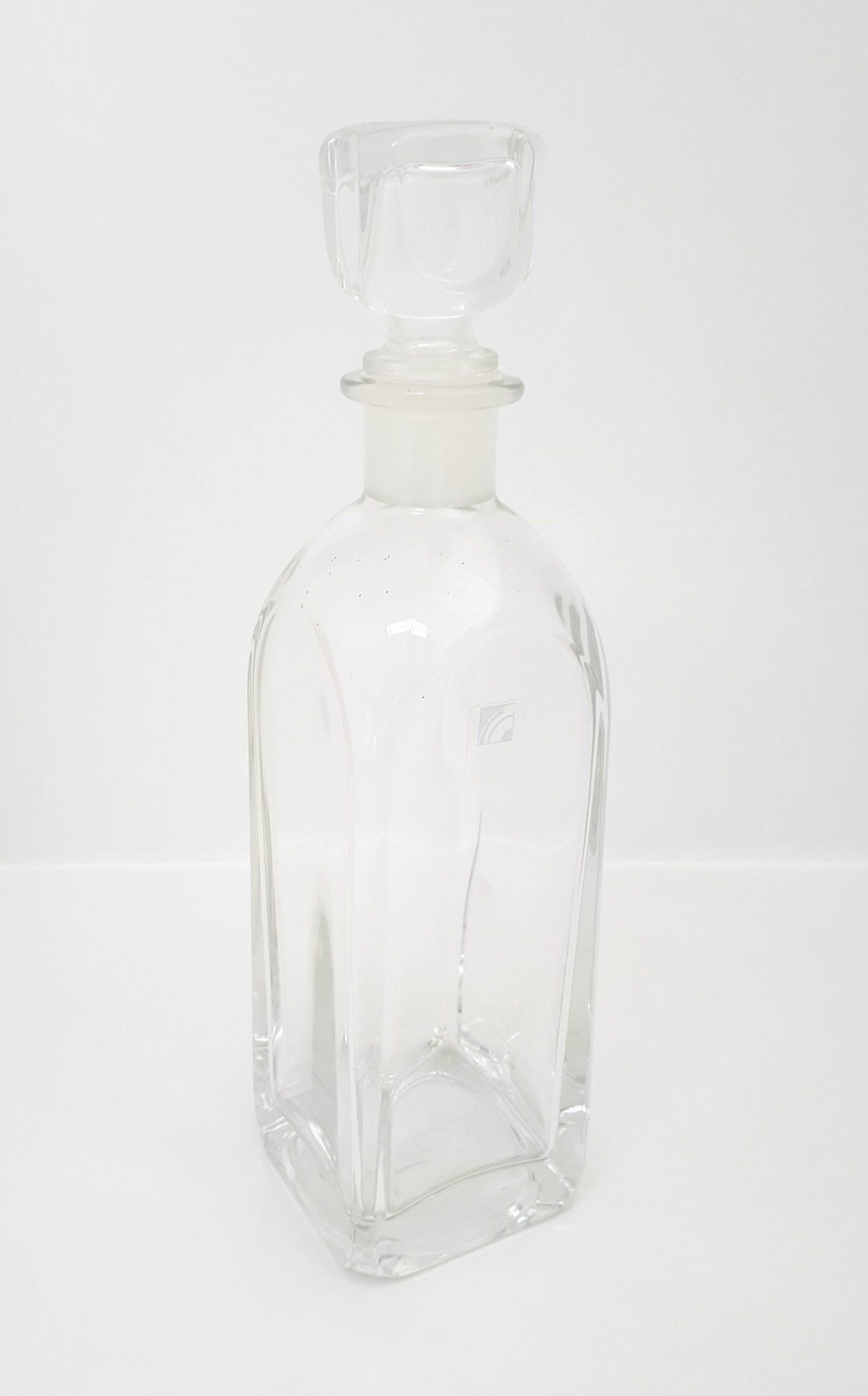Vintage Italian Art Glass Decanter With Stopper