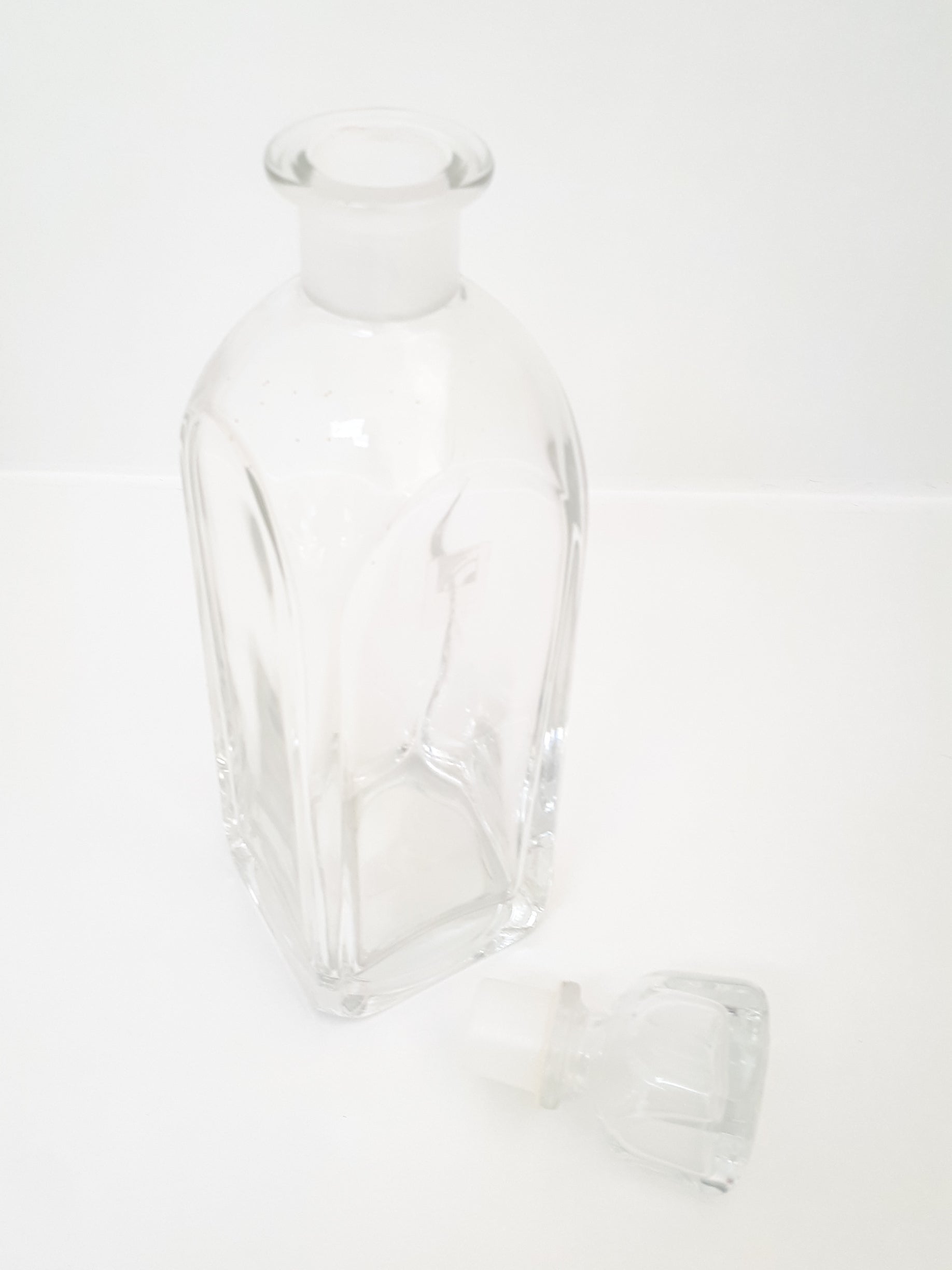 Vintage Italian Art Glass Decanter With Stopper