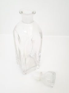 Vintage Italian Art Glass Decanter With Stopper
