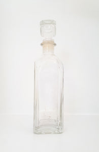 Vintage Italian Art Glass Decanter With Stopper