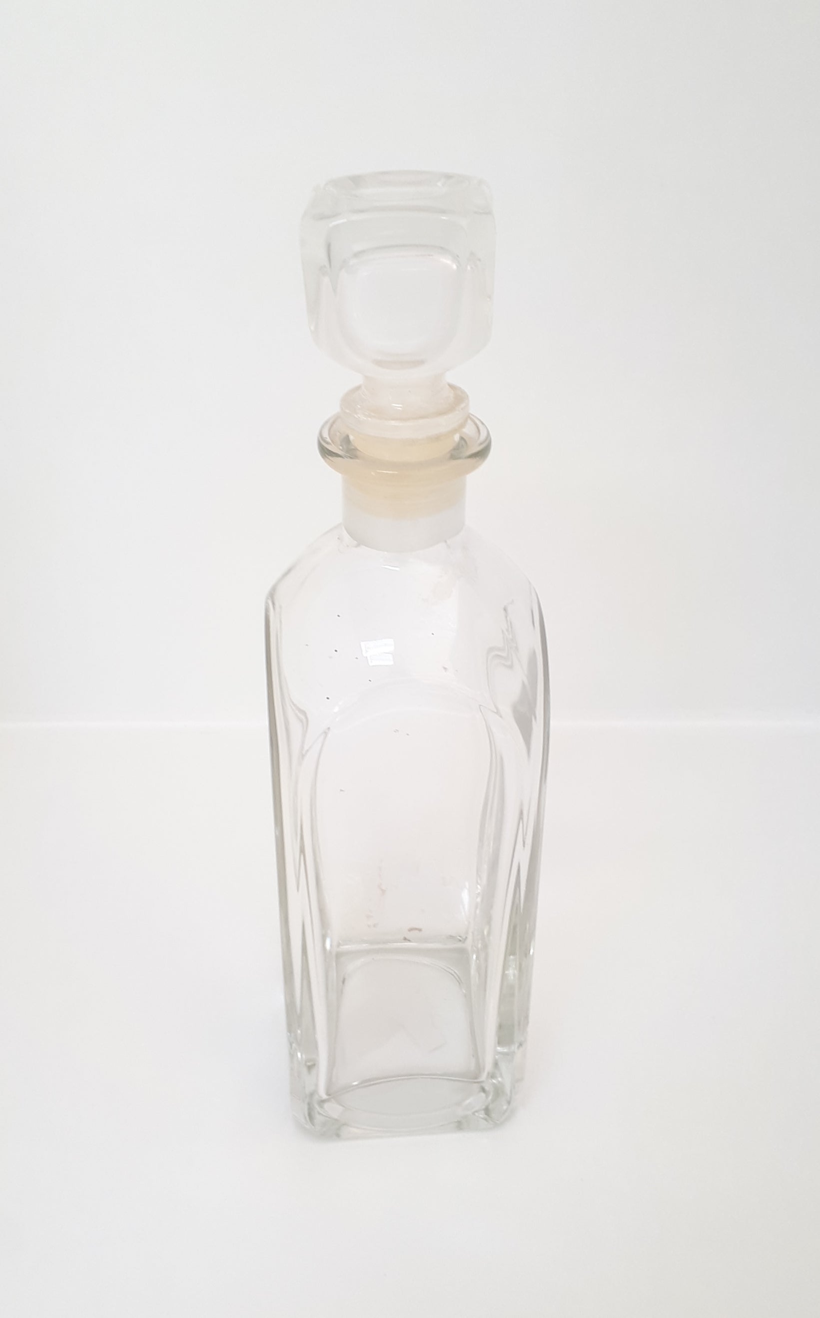 Vintage Italian Art Glass Decanter With Stopper