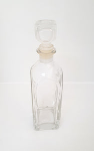 Vintage Italian Art Glass Decanter With Stopper
