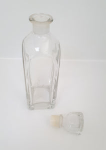 Vintage Italian Art Glass Decanter With Stopper