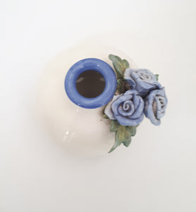 Handmade & Glazed Pottery Bud Vase