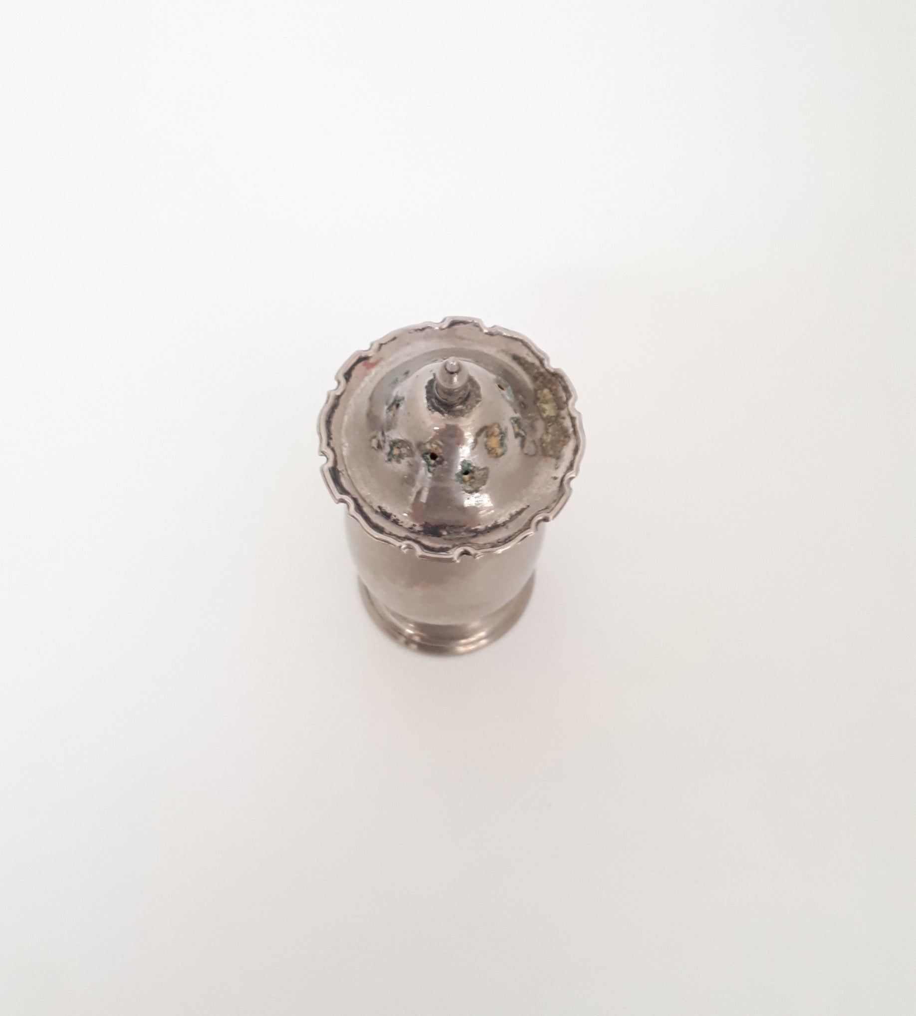 Small Vintage Silver Plated Salt Shaker