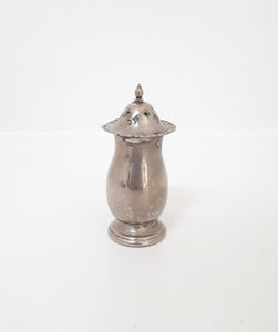 Small Vintage Silver Plated Salt Shaker