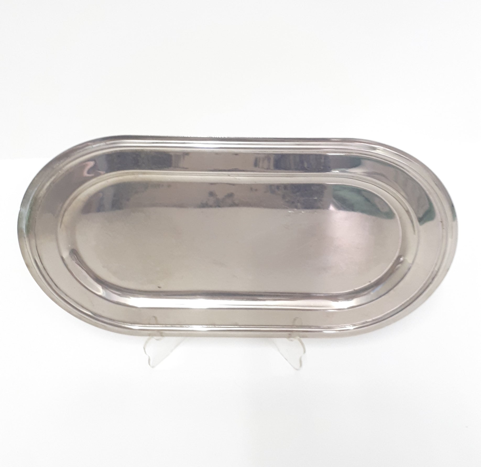 Vintage Silver Plated Snack Tray