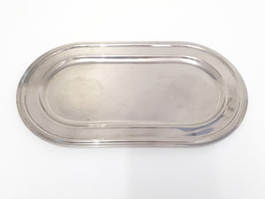 Vintage Silver Plated Snack Tray