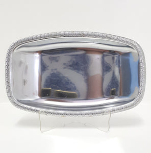Vintage Silver Plated Snack Tray