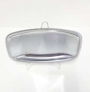 Vintage Silver Plated Snack Tray