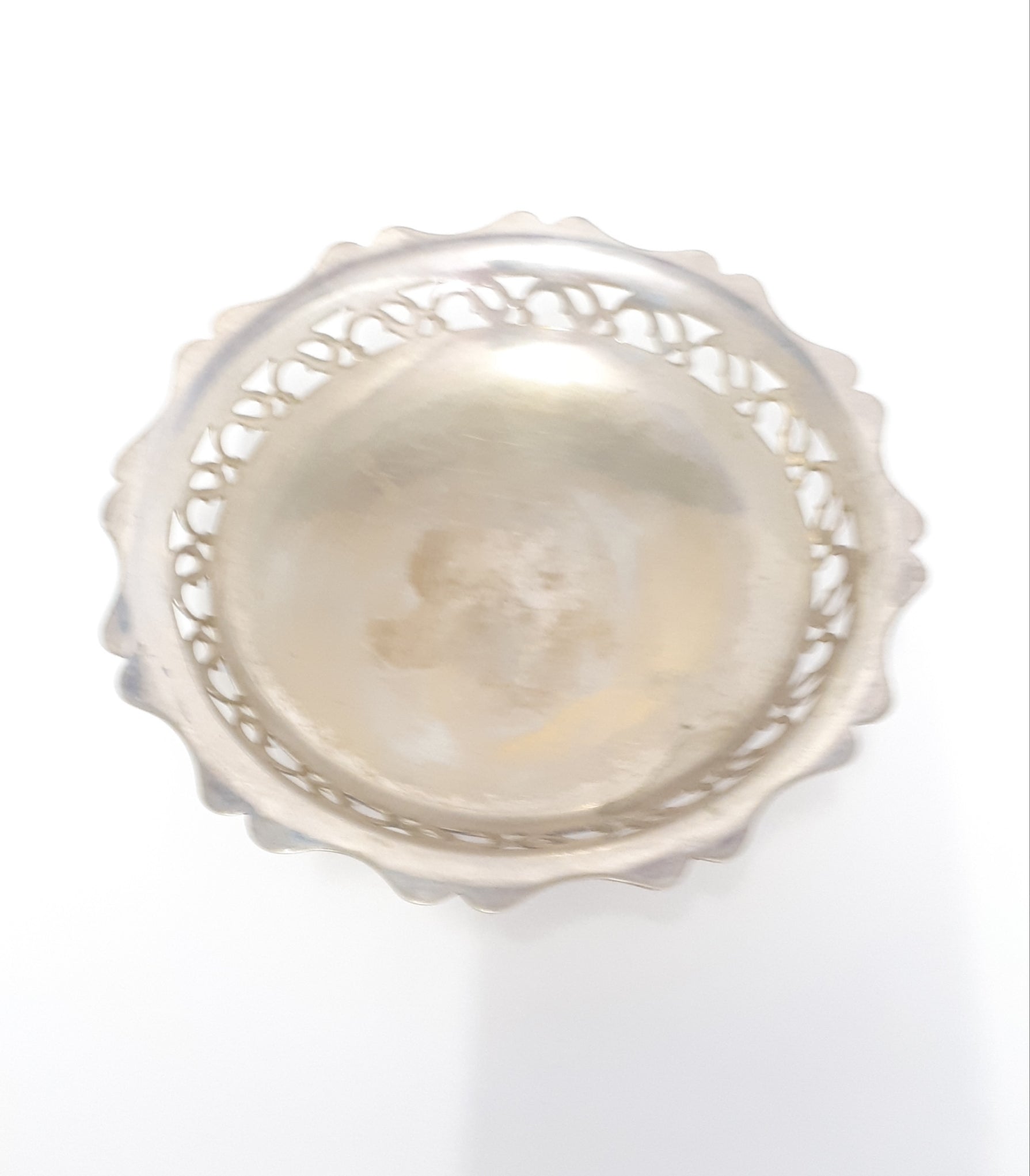Vintage Silver Plated Sweets / Bonbon Pedestal Bowl