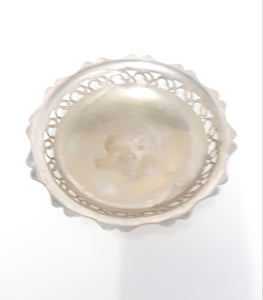 Vintage Silver Plated Sweets / Bonbon Pedestal Bowl