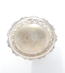 Vintage Silver Plated Sweets / Bonbon Pedestal Bowl