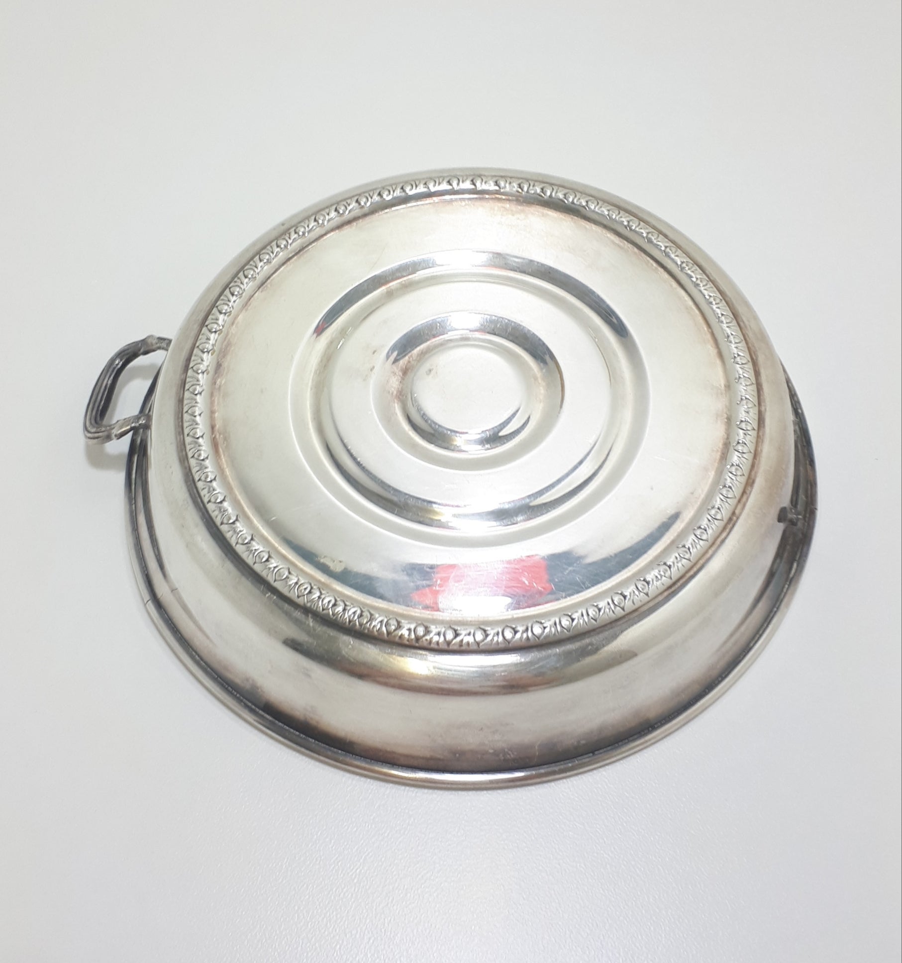 Vintage Round Silver Plated Bowl