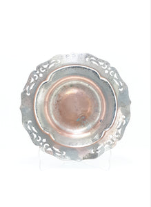 Silver Plate On Copper Sweets Dish
