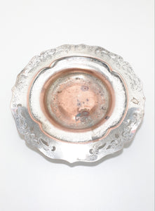 Silver Plate On Copper Sweets Dish