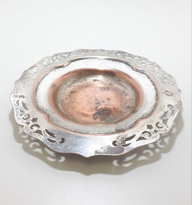 Silver Plate On Copper Sweets Dish