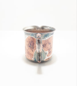 Heavy Silver Plate On Copper Children’s Cup