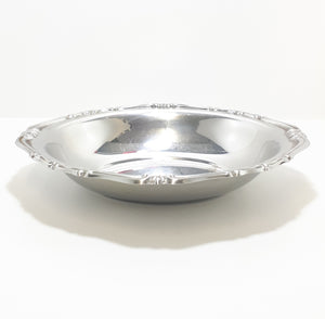 18/8 Stainless Steel Vintage Inoxbeck Italian Display / Presentation Bowl