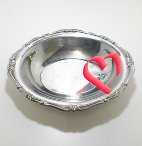 18/8 Stainless Steel Vintage Inoxbeck Italian Display / Presentation Bowl