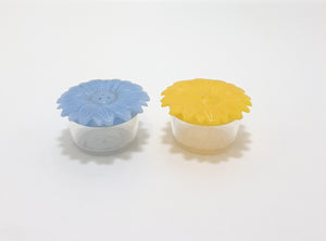 Small Acrylic Floral Picnic Salt & Pepper Shaker Set
