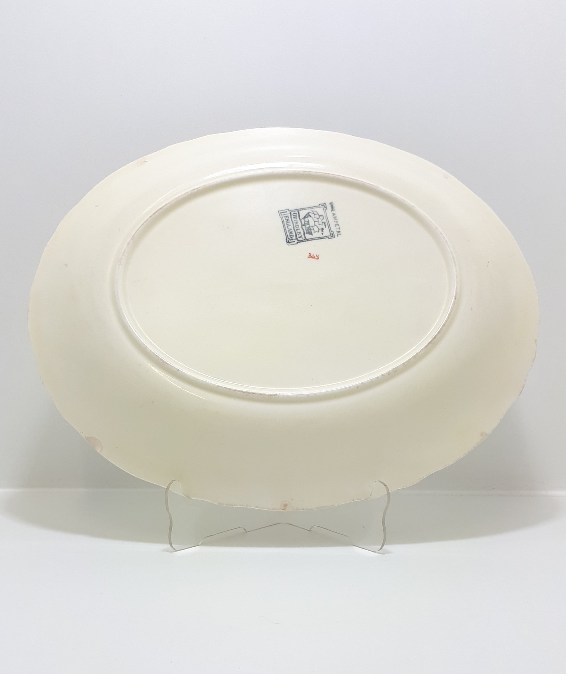 1936-1950’s Vintage Grindley Creampetal Platter