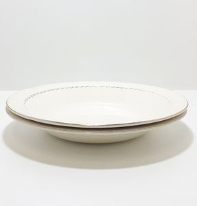 Vintage Set Of 2 Continental China Soup Bowls