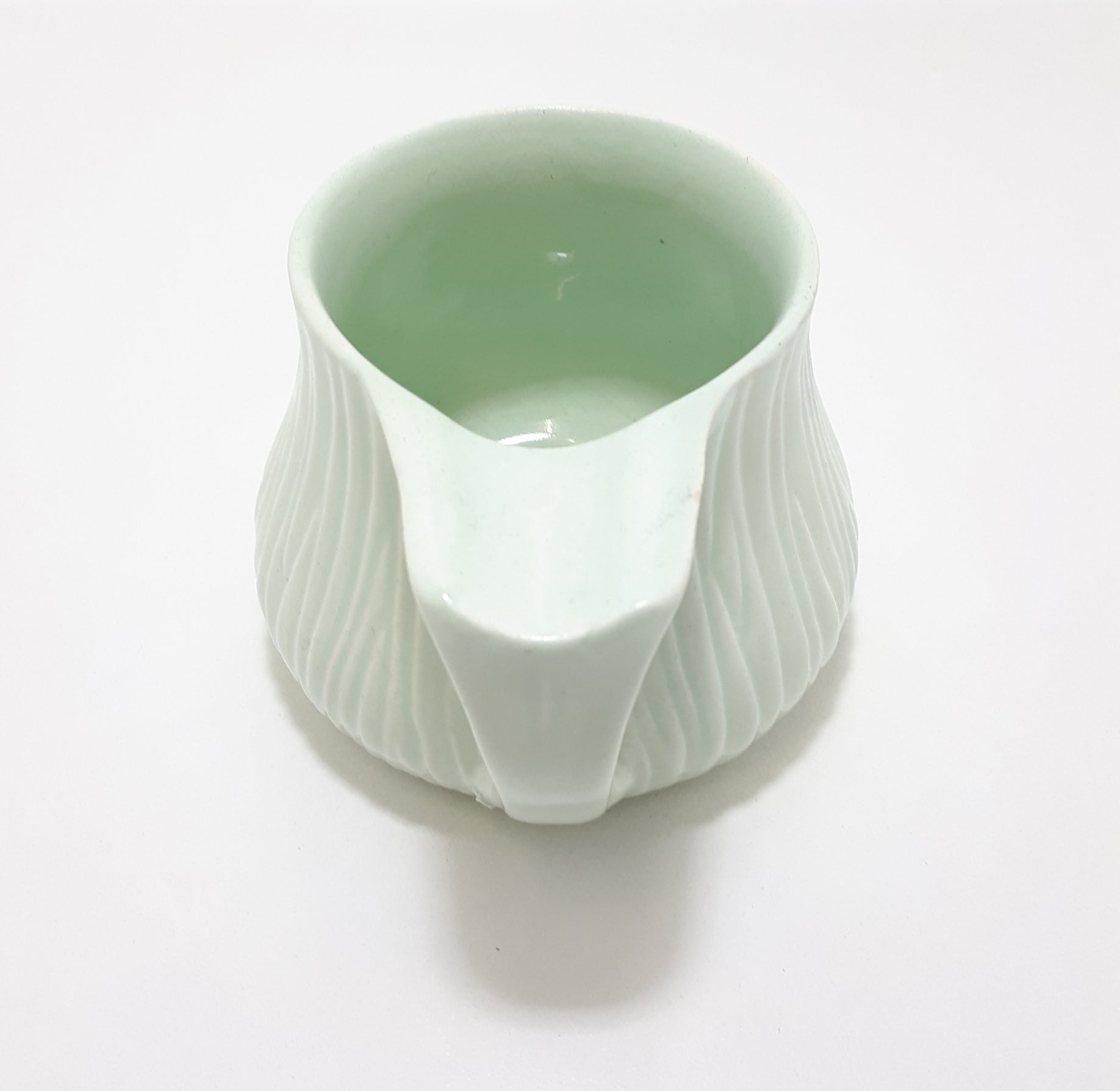 Rare 1900-1930’s Keele Street Pottery (KSP) Mint Green Shaving Mug