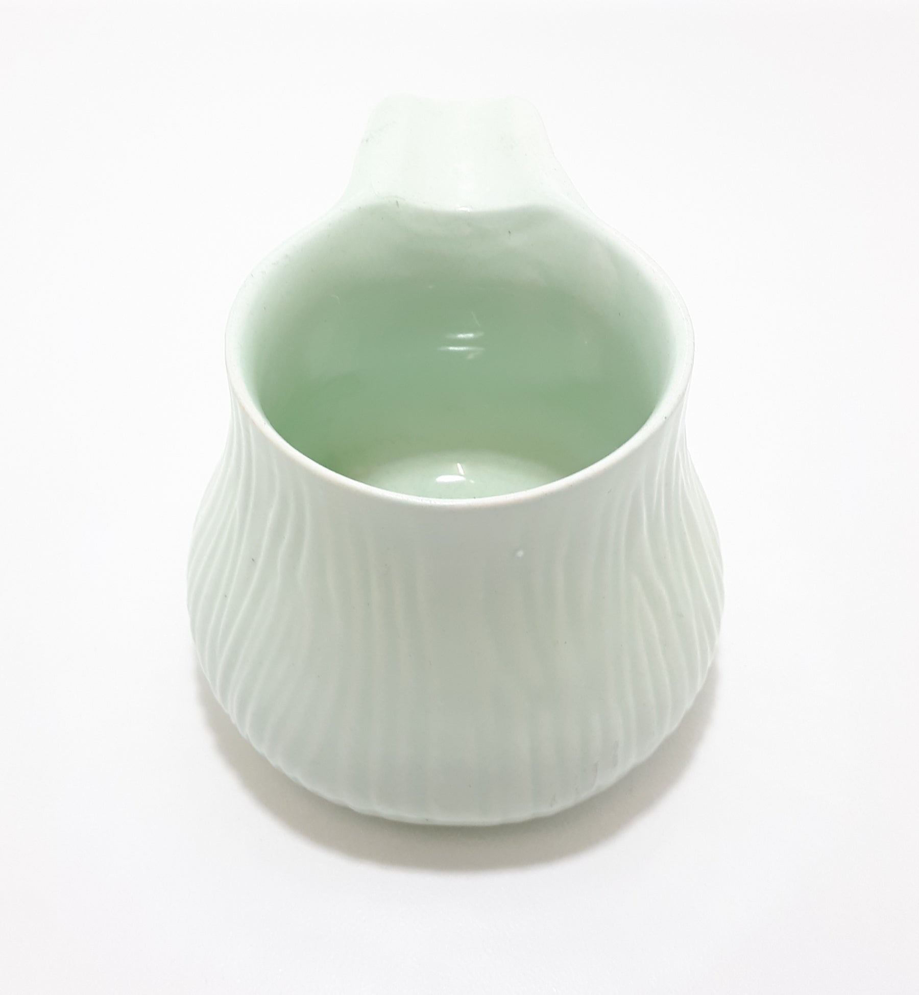 Rare 1900-1930’s Keele Street Pottery (KSP) Mint Green Shaving Mug