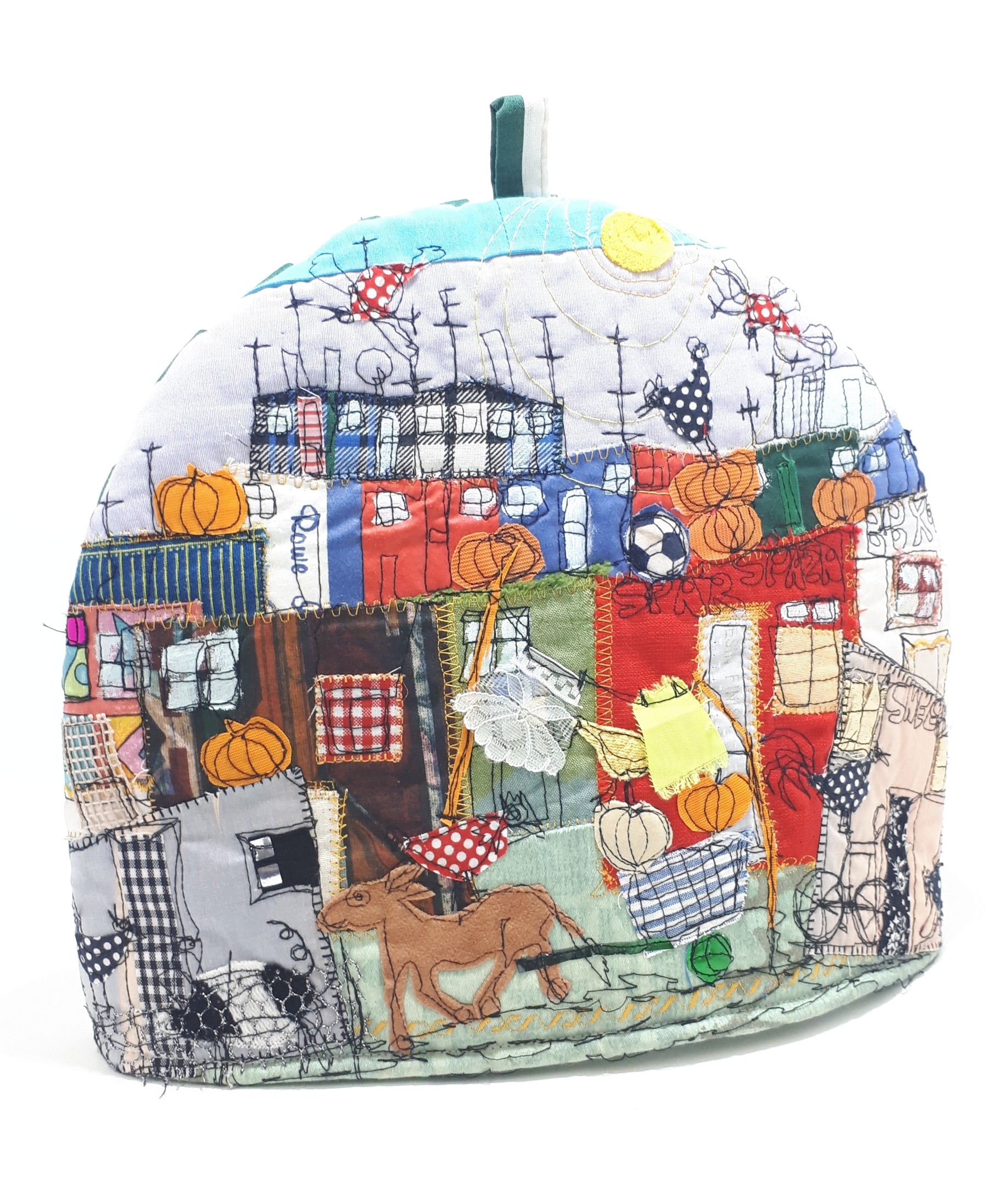 Unique Hand Made & Embroidered Colourful Tea Pot Warmer