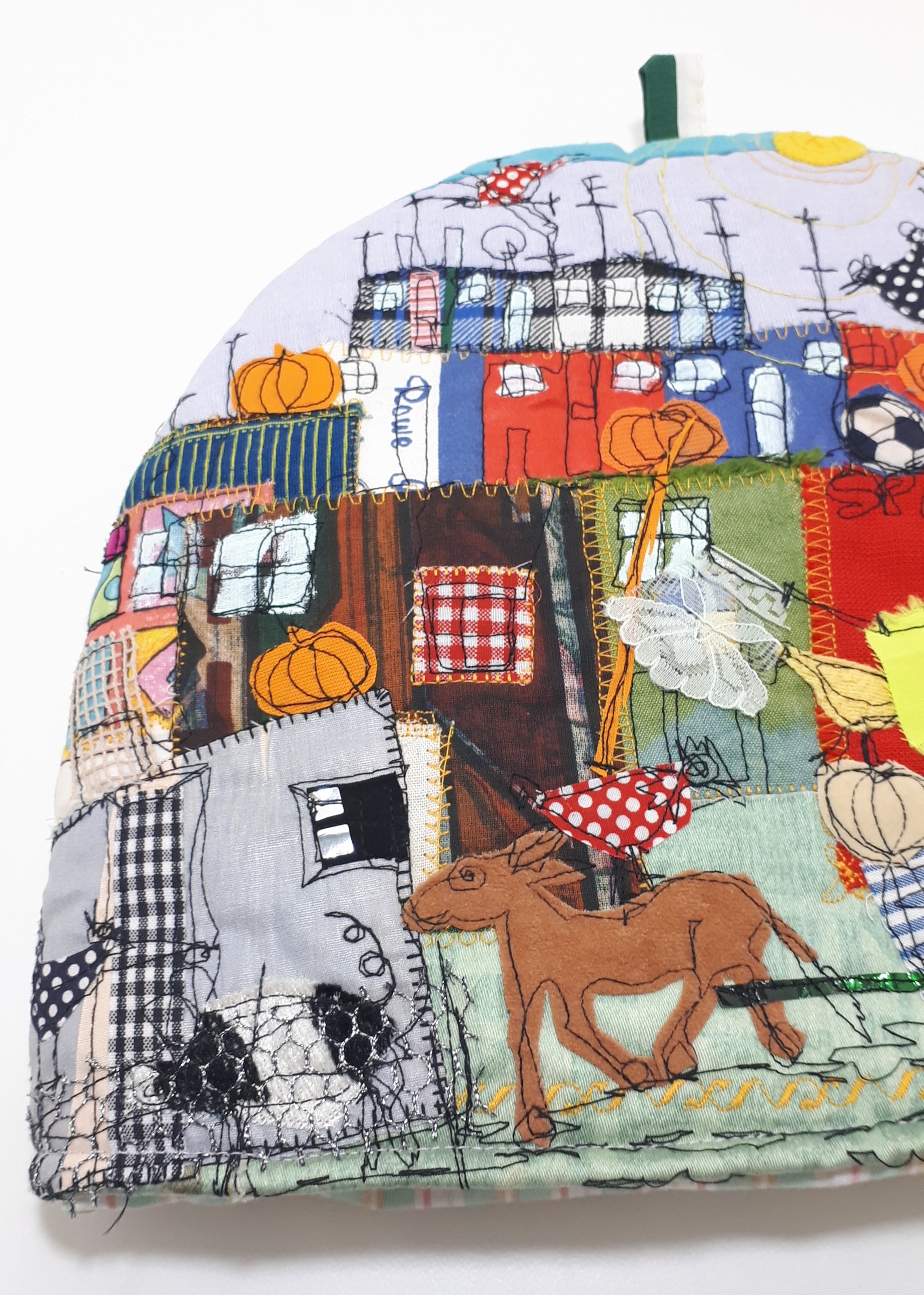 Unique Hand Made & Embroidered Colourful Tea Pot Warmer