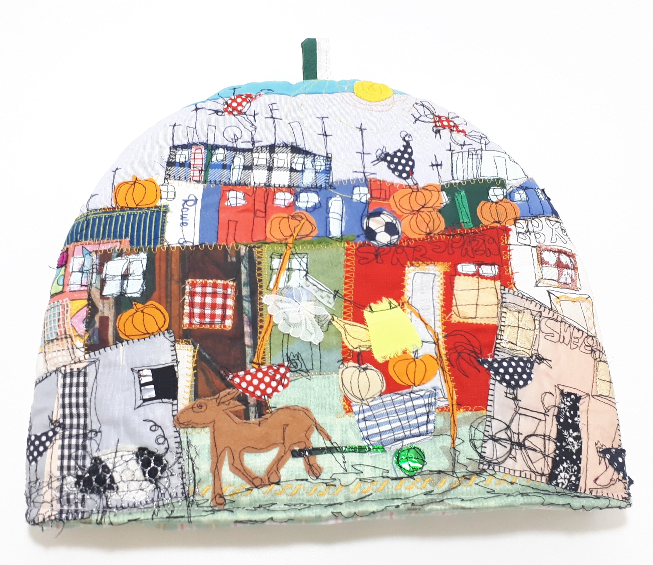 Unique Hand Made & Embroidered Colourful Tea Pot Warmer