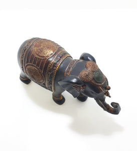Ornamental Wood Elephant
