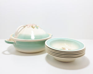 Susie Cooper Dessert Set – Patricia Rose Pattern